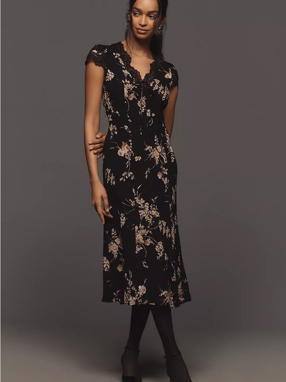 NWT Anthropologie Reformation Tiffie Midi Dress Size 6